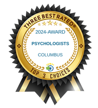 Three Best Rated Psychologists in Columbus 2024 Award